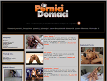 Tablet Screenshot of domacipornici.com